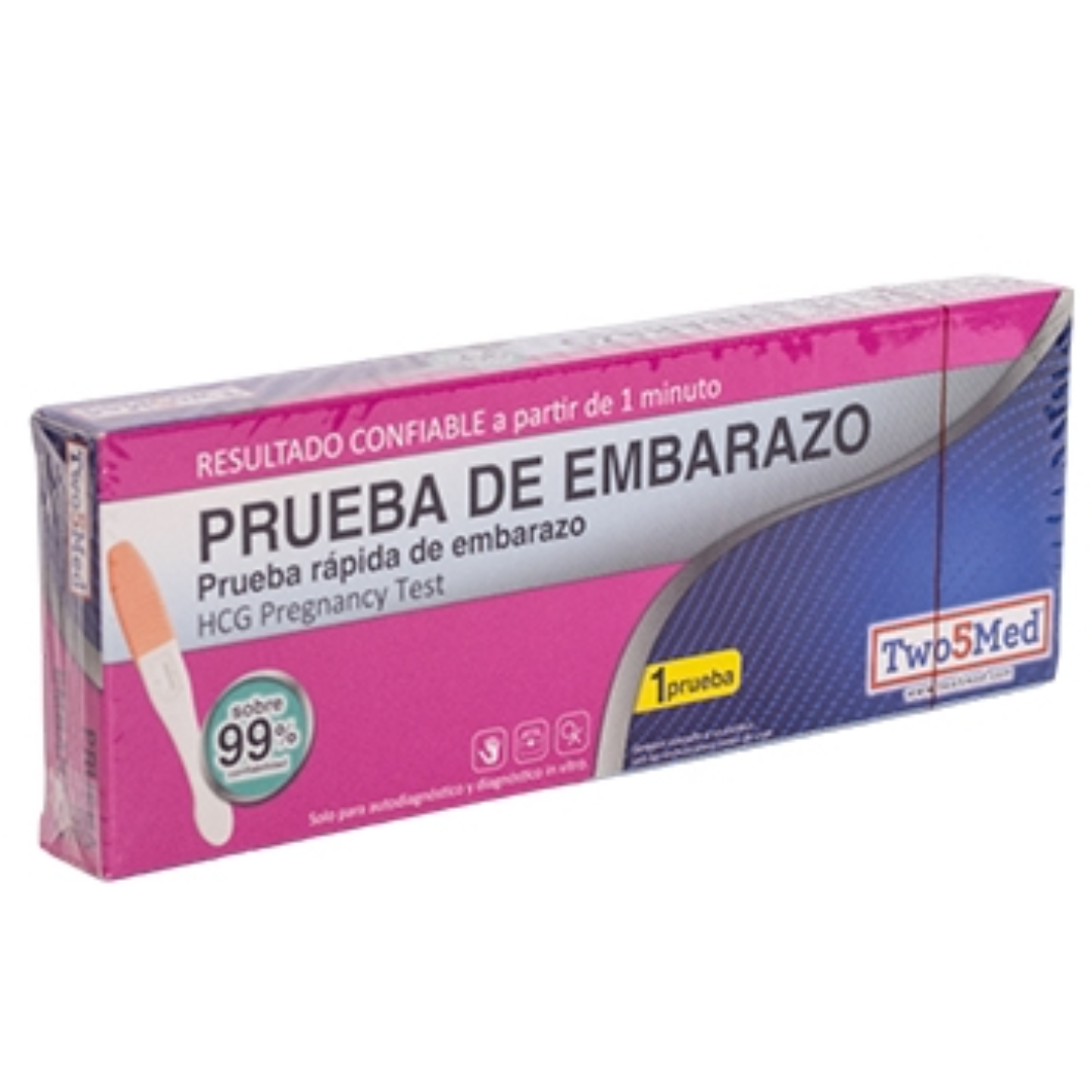 TEST DE EMBARAZO X 1 (TWO5MED)